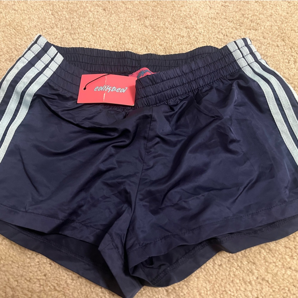 Edikted Navy Blue Women's Shorts